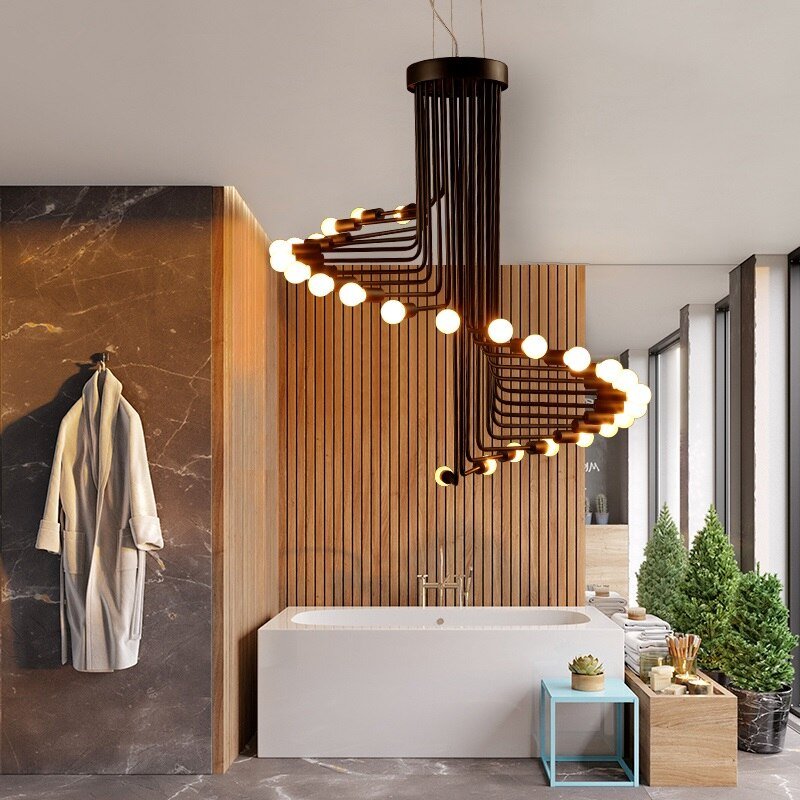 Globe Chandelier: Stunning Lighting Fixture-MinimalisticDecor.com