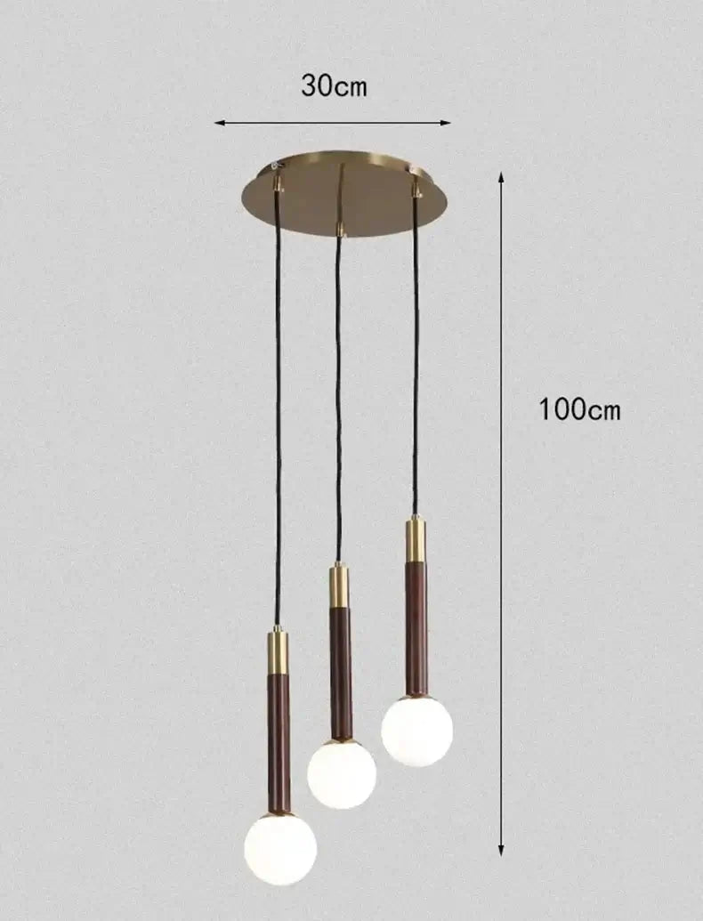 Globe Pendant Ceiling Light Hanging Loops Chandelier-MinimalisticDecor.com