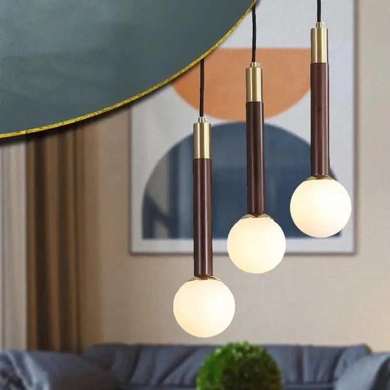 Globe Pendant Ceiling Light Hanging Loops Chandelier-MinimalisticDecor.com