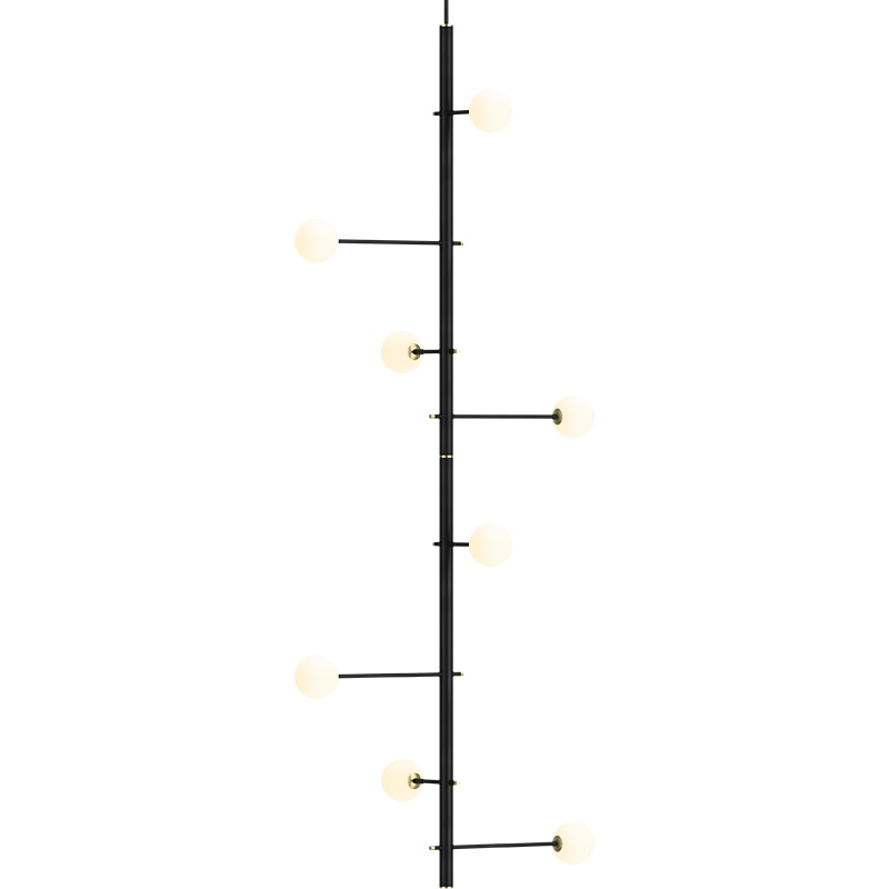 Globe Stems Chandelier: Exquisite Lighting Fixture-MinimalisticDecor.com