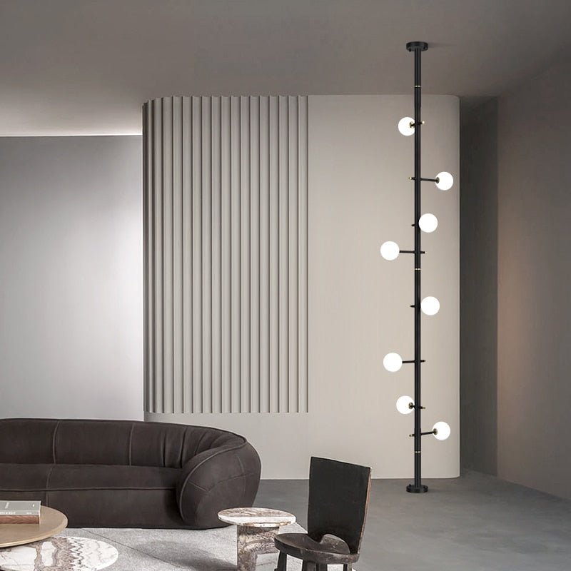 Globe Stems Chandelier: Exquisite Lighting Fixture-MinimalisticDecor.com