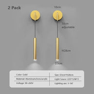 Glow Drop Bedside Pendant Wall Light-MinimalisticDecor.com