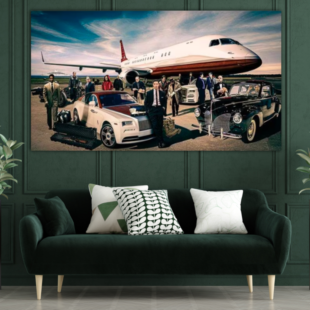 Godfather Scarface Legends Wall Art: Authentic, Iconic Décor-MinimalisticDecor.com