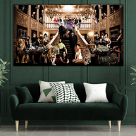Godfather Scarface Legends Wall Art: Indulge in Crime Art-MinimalisticDecor.com