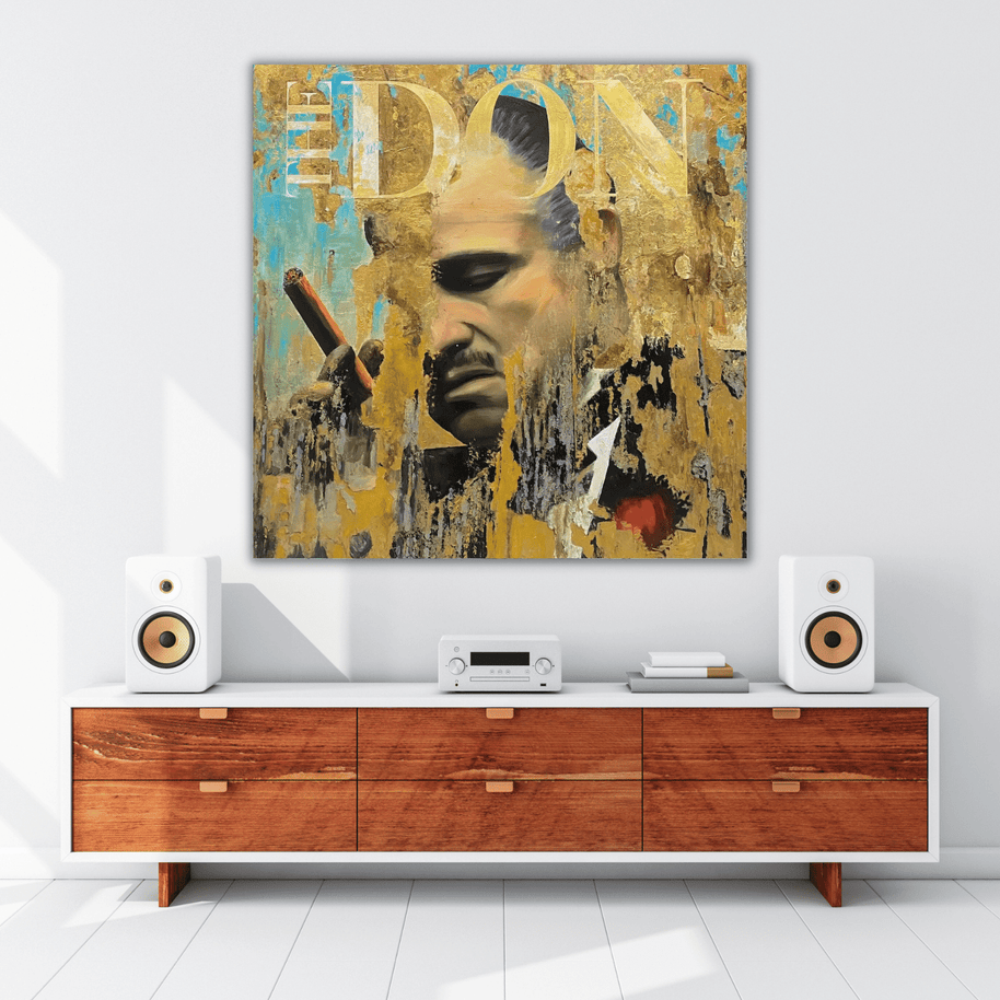 Godfather The Don Canvas Wall Art-MinimalisticDecor.com