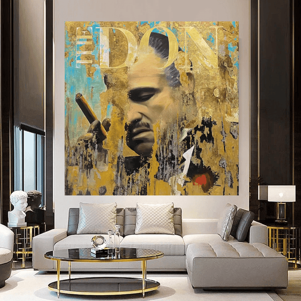 Godfather The Don Canvas Wall Art-MinimalisticDecor.com