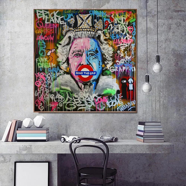 Graffiti Famous Wall Art Canvas Wall Art-MinimalisticDecor.com