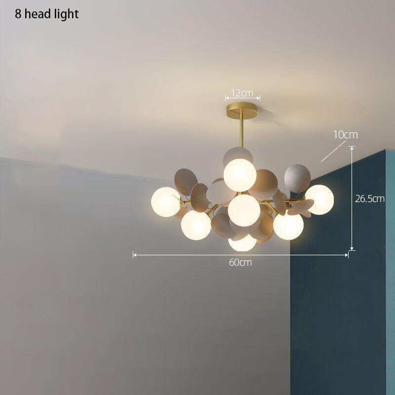 Grape Design Glass Chandelier - Unique & Elegant Lighting-MinimalisticDecor.com
