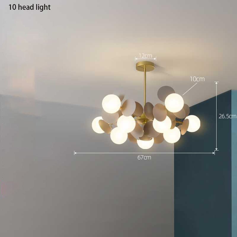 Grape Design Glass Chandelier - Unique & Elegant Lighting-MinimalisticDecor.com