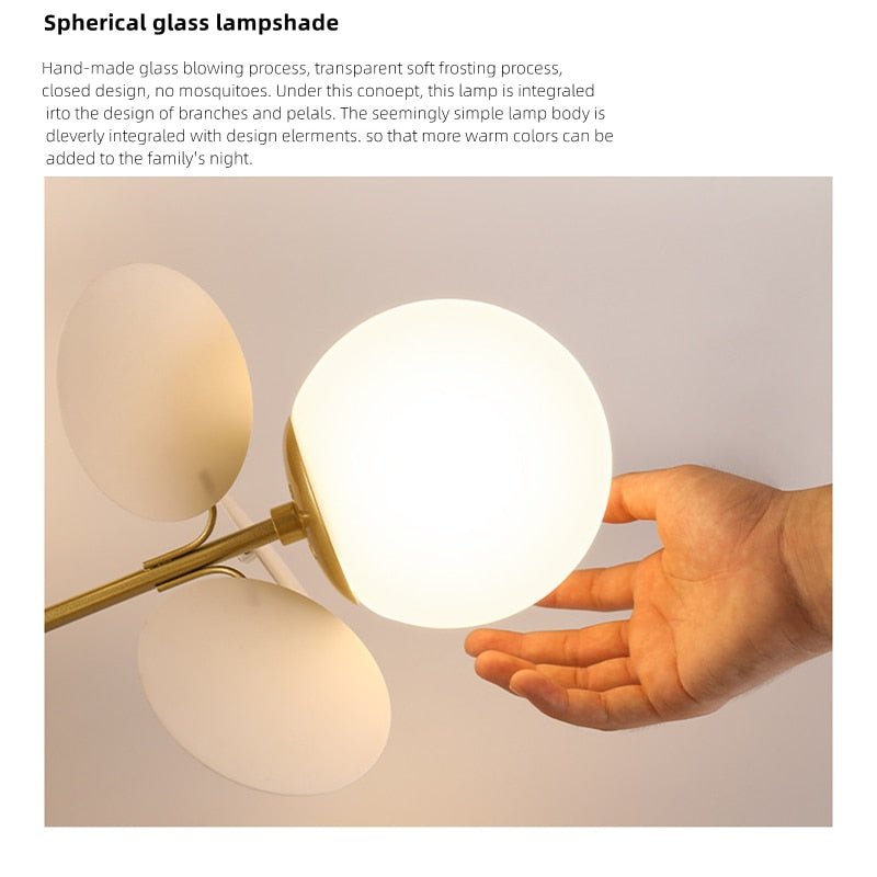 Grape Design Glass Chandelier - Unique & Elegant Lighting-MinimalisticDecor.com