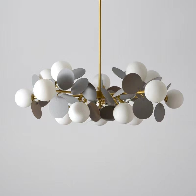Grape Design Glass Chandelier - Unique & Elegant Lighting-MinimalisticDecor.com