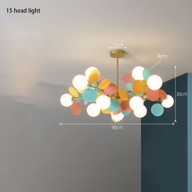 Grape Design Glass Chandelier - Unique & Elegant Lighting-MinimalisticDecor.com