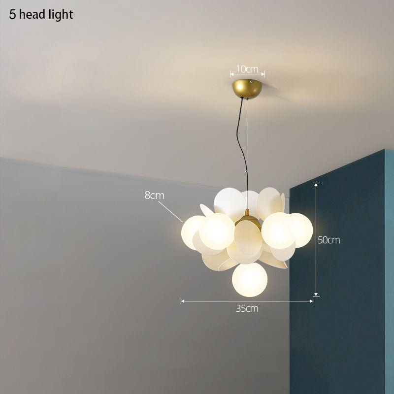 Grape Design Glass Chandelier - Unique & Elegant Lighting-MinimalisticDecor.com