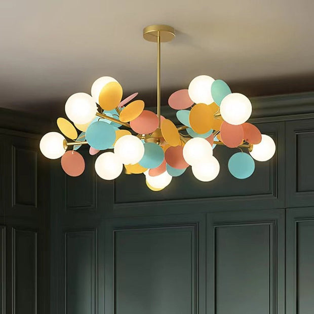 Grape Design Glass Chandelier - Unique & Elegant Lighting-MinimalisticDecor.com