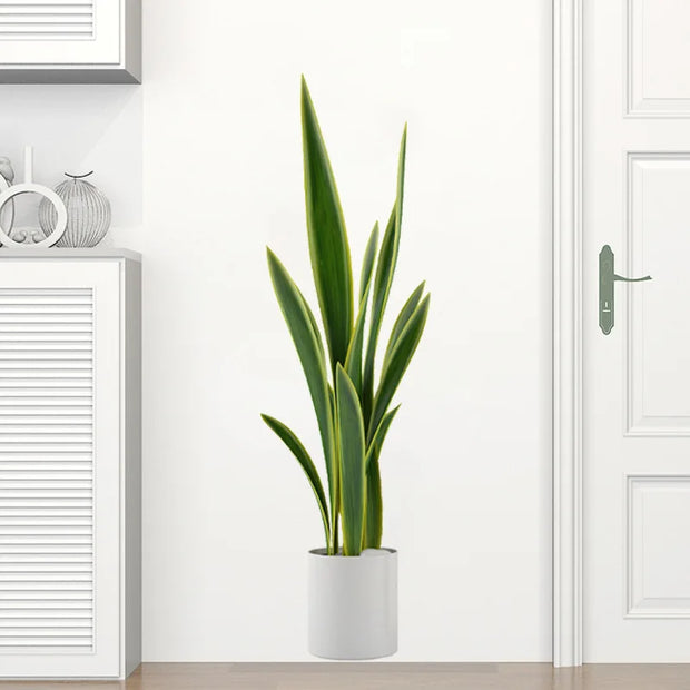 Green Plants Potted Wall Sticker – Removable PVC Wall Decal-MinimalisticDecor