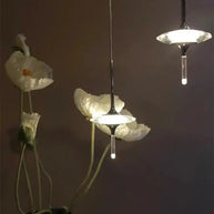 Hand Blown Crystal Glass Meteor Chandelier – Light for Hallways-MinimalisticDecor.com