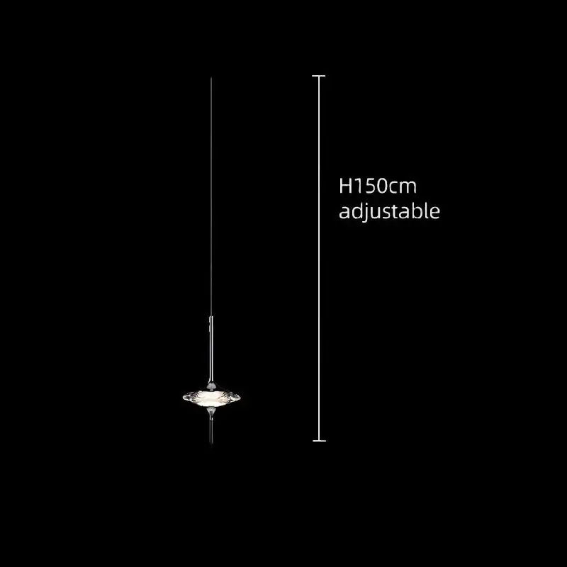 Hand Blown Crystal Glass Meteor Chandelier – Light for Hallways-MinimalisticDecor.com