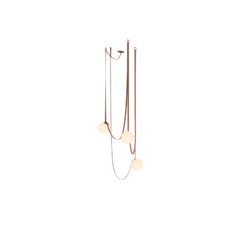 Hanging Belt Globes Chandelier – Unique Suspended Design-MinimalisticDecor.com