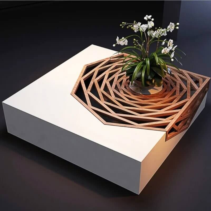 HarmonyKeys Melodic Piano Coffee Table-MinimalisticDecor.com