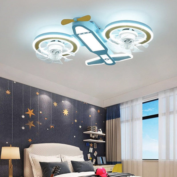 Helicopter Plane Chandelier Light - Unique Aviation Design-MinimalisticDecor.com