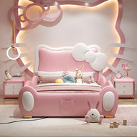 Hello Kitty Girls Bed Set – Adorable Bedroom Furniture-MinimalisticDecor.com