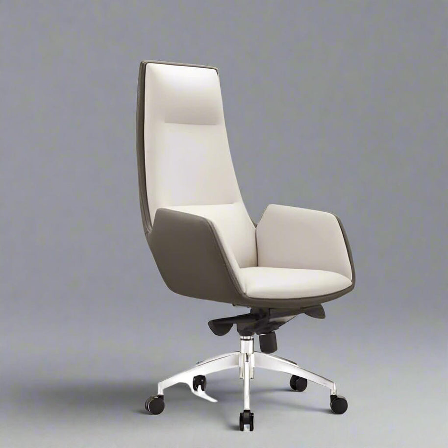 High-Quality Swivel Executive Office Chair – Modern Leather Chair-MinimalisticDecor.com