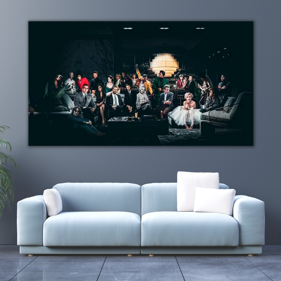 Hollywood Legends of All Times Art - Unforgettable Icons-MinimalisticDecor.com