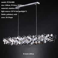 Honeycomb Chandelier - Elegant Lighting Fixture-MinimalisticDecor.com