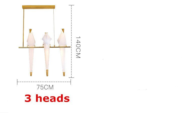 Humming Bird Cage Pendant Light – Artistic Charm Meets Ambient Elegance-MinimalisticDecor.com