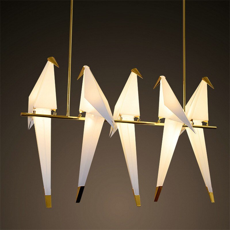 Humming Bird Cage Pendant Light – Artistic Charm Meets Ambient Elegance-MinimalisticDecor.com