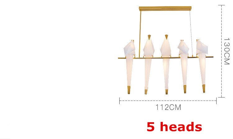 Humming Bird Cage Pendant Light – Artistic Charm Meets Ambient Elegance-MinimalisticDecor.com