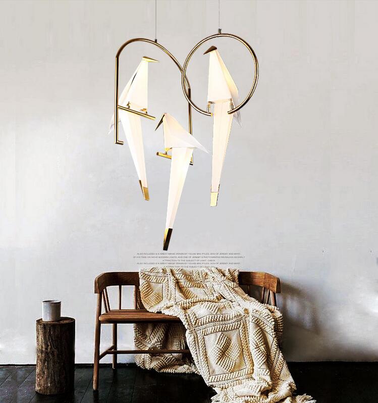 Humming Bird Cage Pendant Light – Artistic Charm Meets Ambient Elegance-MinimalisticDecor.com