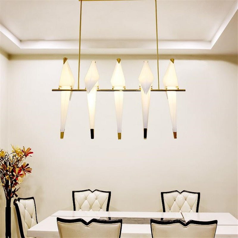 Humming Bird Cage Pendant Light – Artistic Charm Meets Ambient Elegance-MinimalisticDecor.com