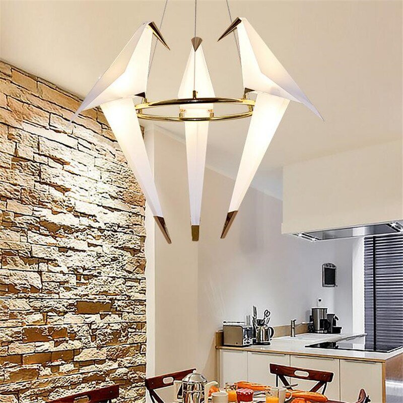 Humming Bird Cage Pendant Light – Artistic Charm Meets Ambient Elegance-MinimalisticDecor.com