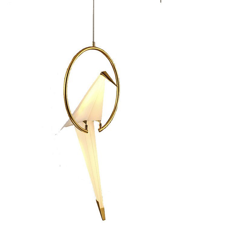 Humming Bird Cage Pendant Light – Artistic Charm Meets Ambient Elegance-MinimalisticDecor.com