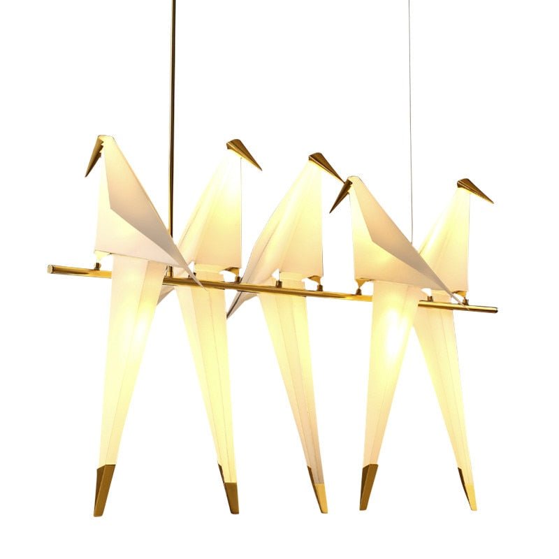 Humming Bird Cage Pendant Light – Artistic Charm Meets Ambient Elegance-MinimalisticDecor.com