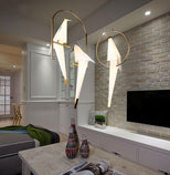 Humming Bird Cage Pendant Light – Artistic Charm Meets Ambient Elegance-MinimalisticDecor.com