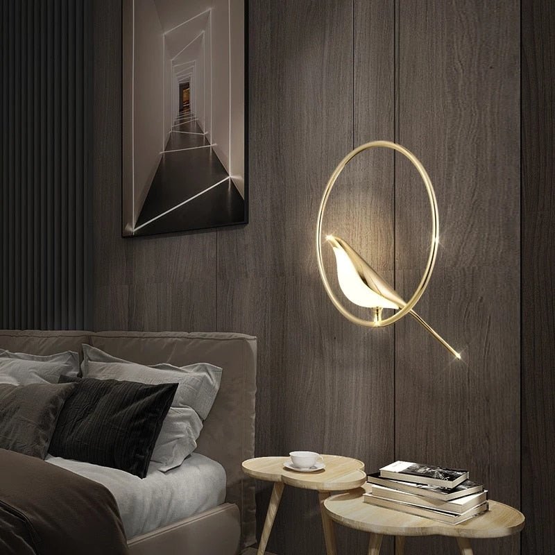Humming Bird Shaped Acrylic Chandelier – Graceful Lighting with Artistic Flair-MinimalisticDecor.com