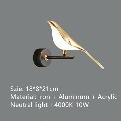 Humming Bird Shaped Acrylic Chandelier – Graceful Lighting with Artistic Flair-MinimalisticDecor.com