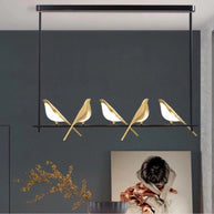 Humming Bird Shaped Acrylic Chandelier – Graceful Lighting with Artistic Flair-MinimalisticDecor.com