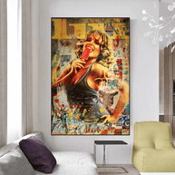 Ice Cream Parano Canvas Wall Art: The Perfect Decor-MinimalisticDecor.com