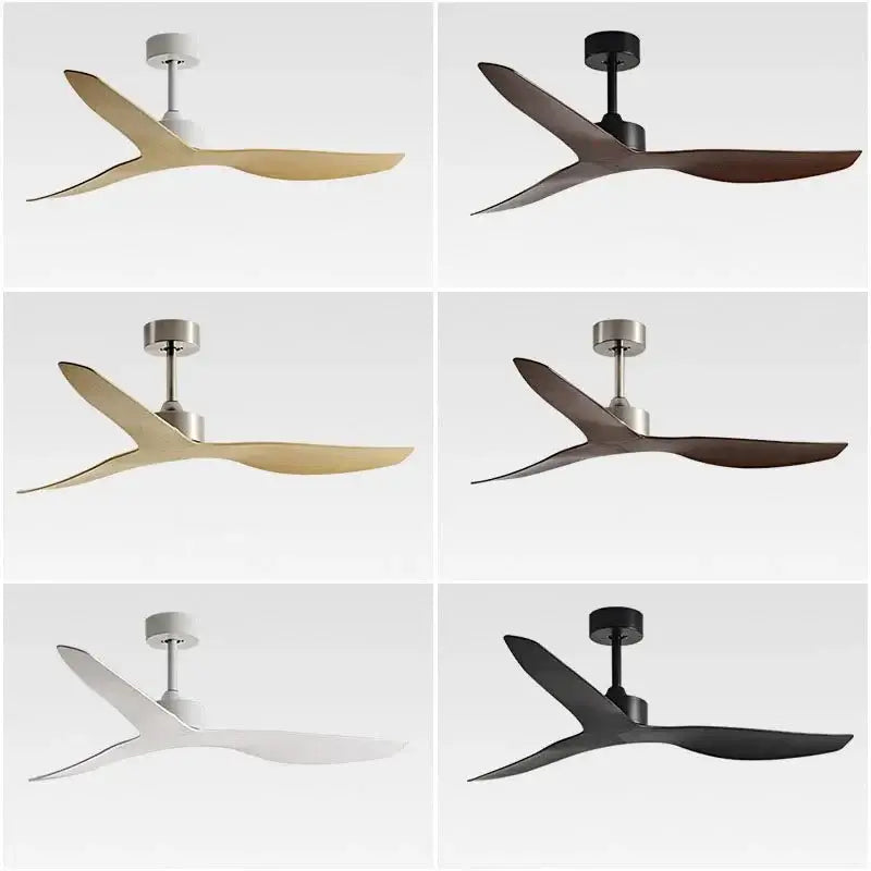 Industrial Wind Ceiling Fan with ABS Blades Silent Fan-MinimalisticDecor.com