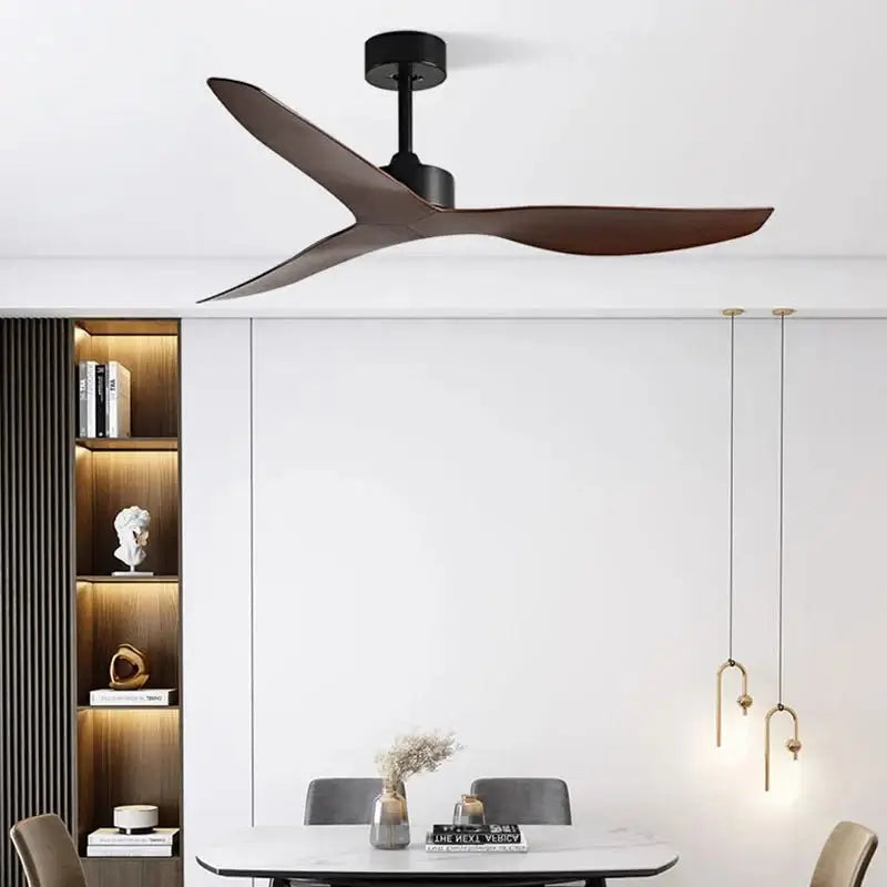 Industrial Wind Ceiling Fan with ABS Blades Silent Fan-MinimalisticDecor.com