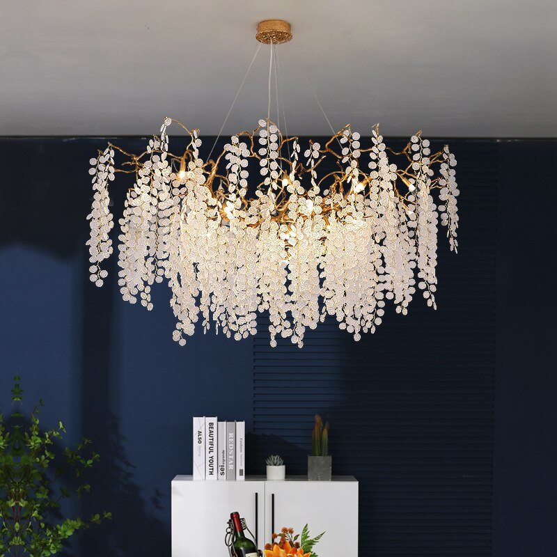 Iron Art Chandelier: Exquisite Design and Craftsmanship-MinimalisticDecor.com