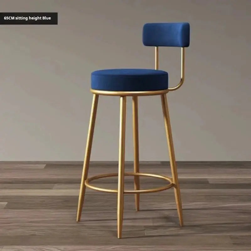 Iron Art High Stool Bar Stool-MinimalisticDecor.com