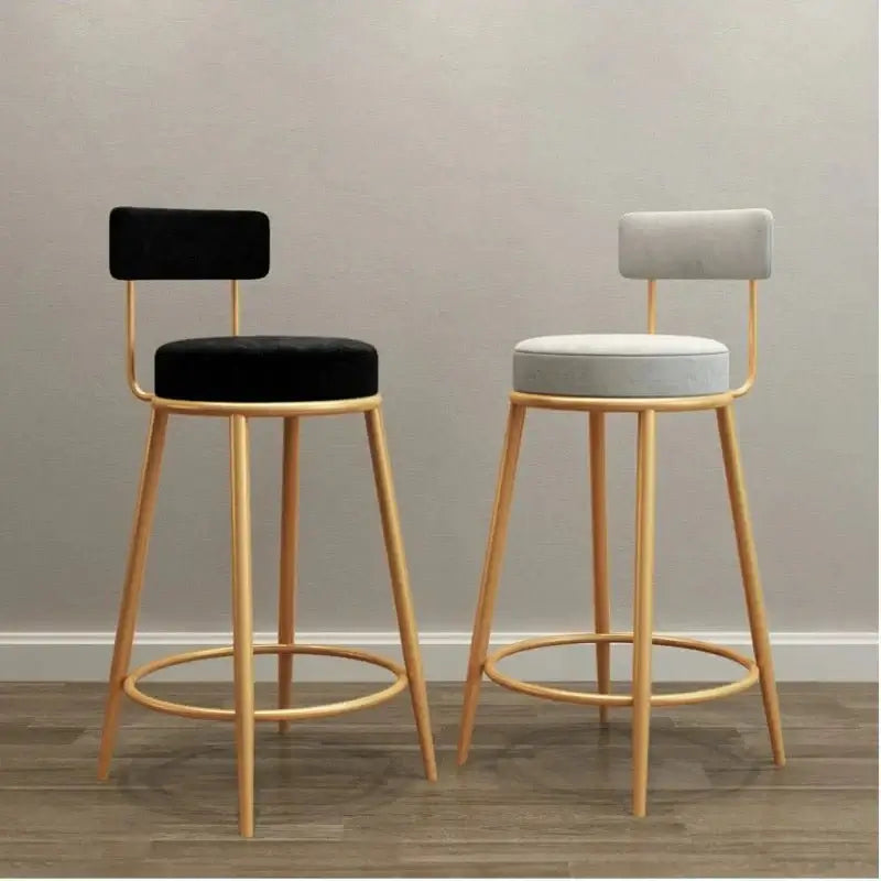 Iron Art High Stool Bar Stool-MinimalisticDecor.com