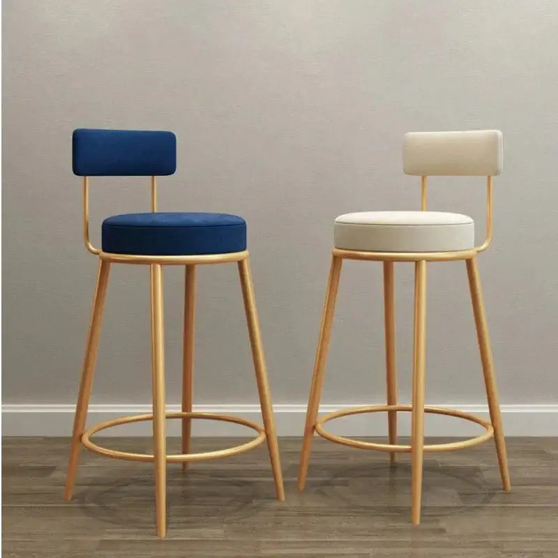 Iron Art High Stool Bar Stool-MinimalisticDecor.com