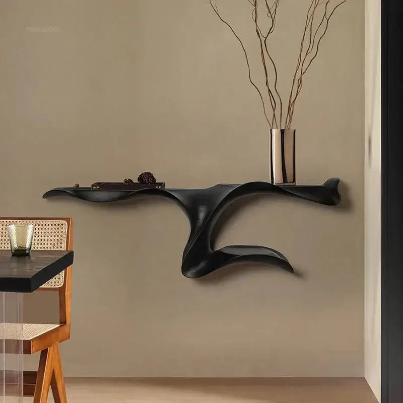 Italian Art Pine Wood Console Table-MinimalisticDecor.com