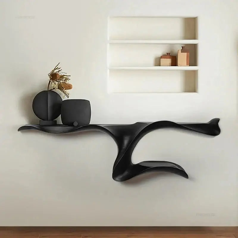 Italian Art Pine Wood Console Table-MinimalisticDecor.com
