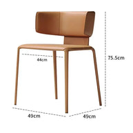 Italian Chaise Dining Chair-MinimalisticDecor.com